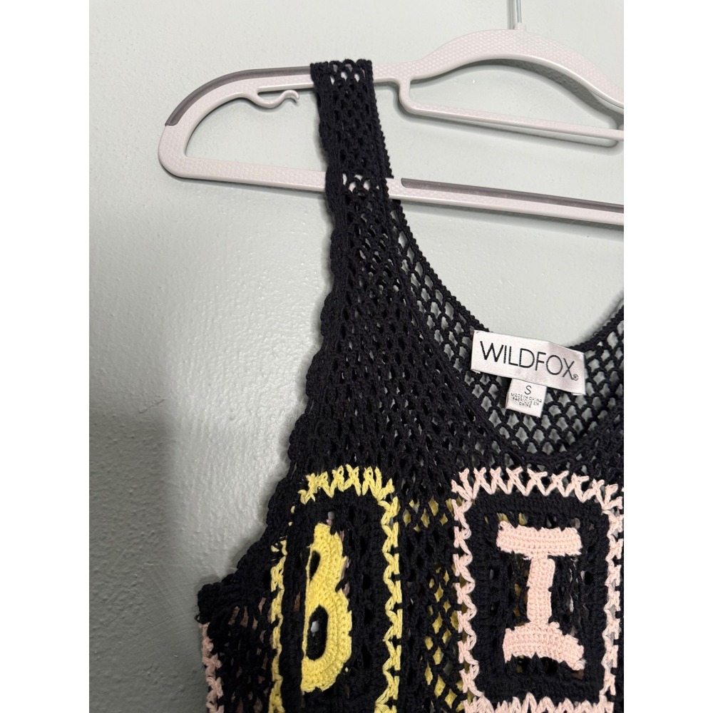 Wildfox B**** granny Sabrina crochet dress‎ - Picture 4 of 7